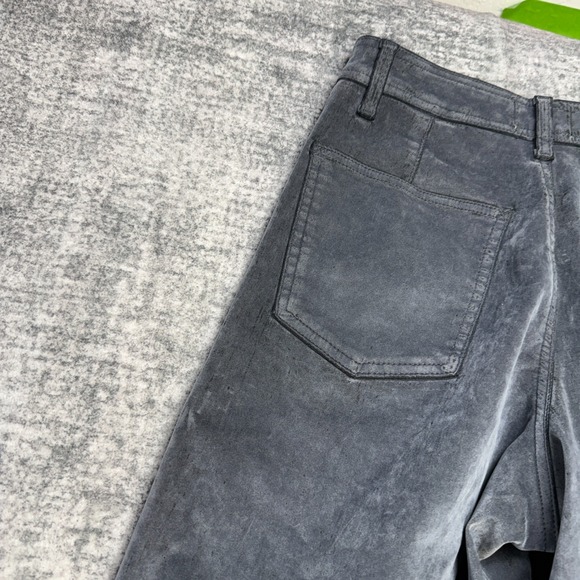 Universal Thread Sailor Wide Leg Jeans Womens 6R Gray Flocked Marbled High Rise - Picture 6 of 15